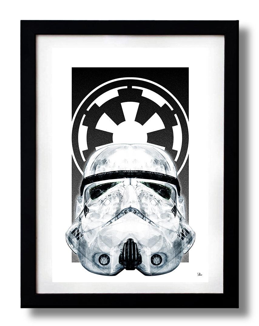 Affiche STAR WHITE EMPIRE par Rubiant ArtAndToys