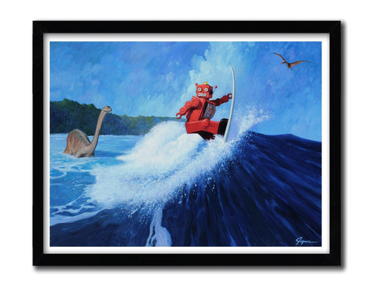 Affiche SURF JOE par ERIC JOYNER ArtAndToys