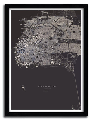 Affiche San Francisco by Luis Dilger ArtAndToys