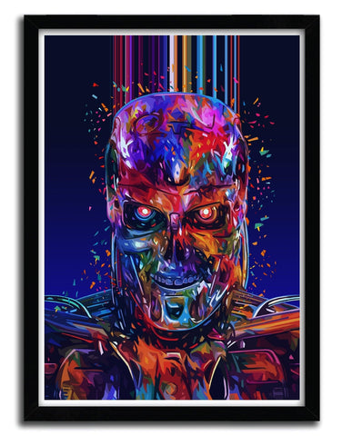 Affiche T800 par Alessandro Pautasso ArtAndToys