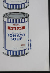 Affiche TESCO VALUE TOMATE SOUP CANS by BANKSY ArtAndToys