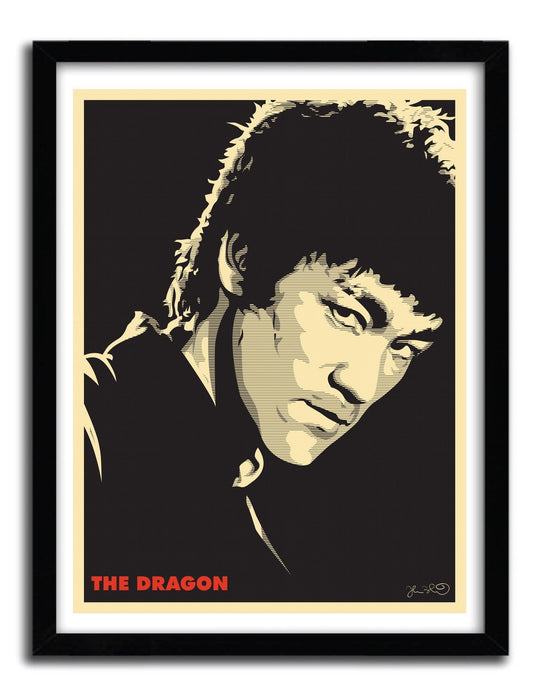 Affiche THE DRAGON par JOSHUA BUDICH ArtAndToys