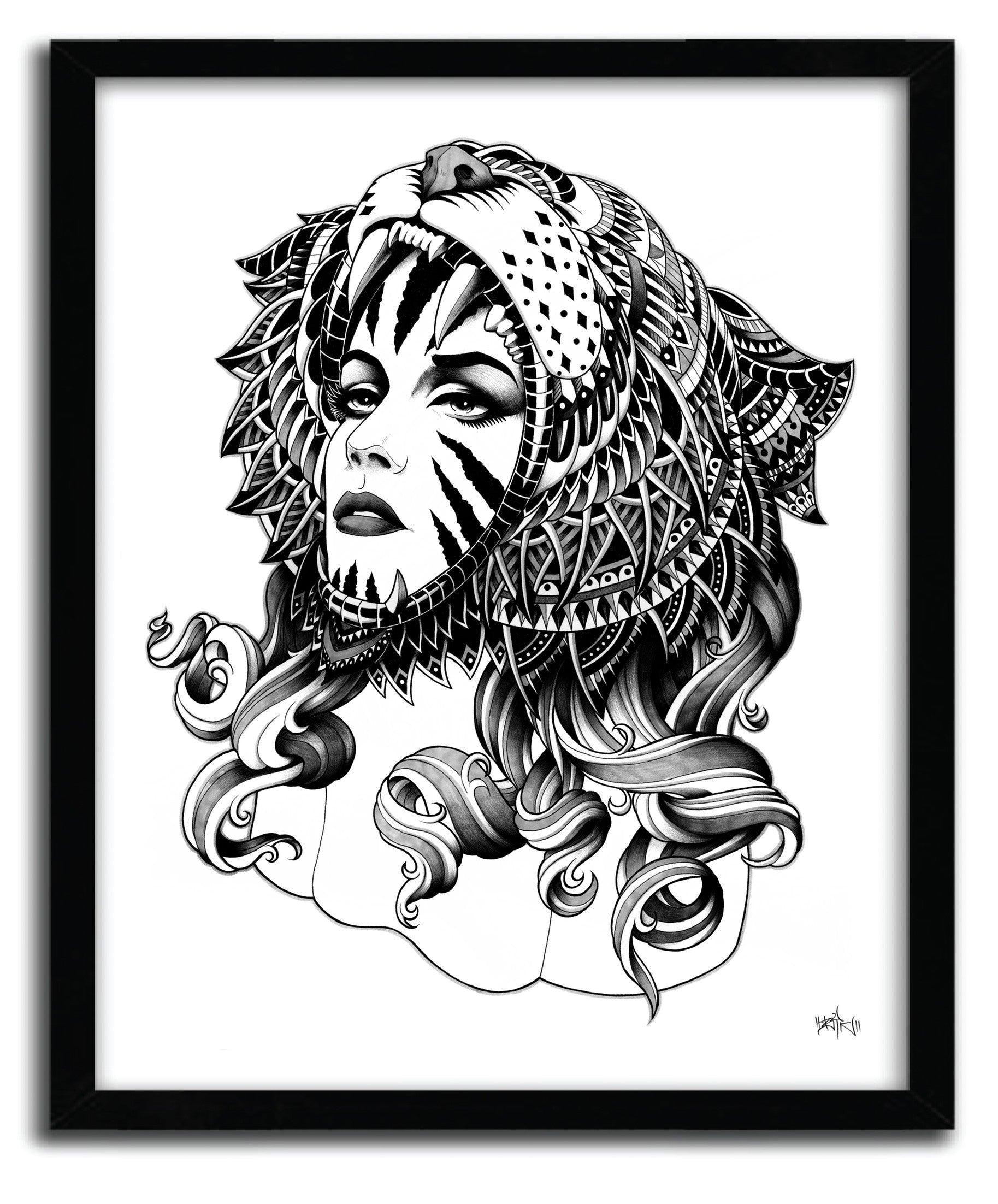 Affiche TIGRESS BY BIOWORKZ ArtAndToys