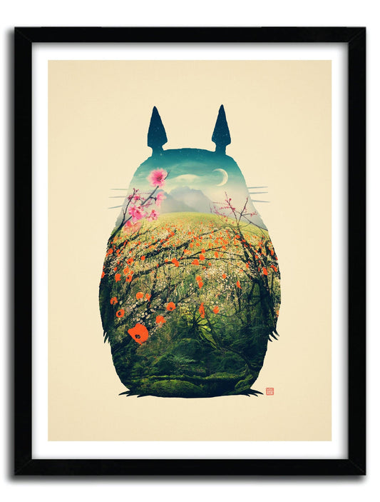 Affiche TONARI NO TOTORO by VICTORSBEARD ArtAndToys