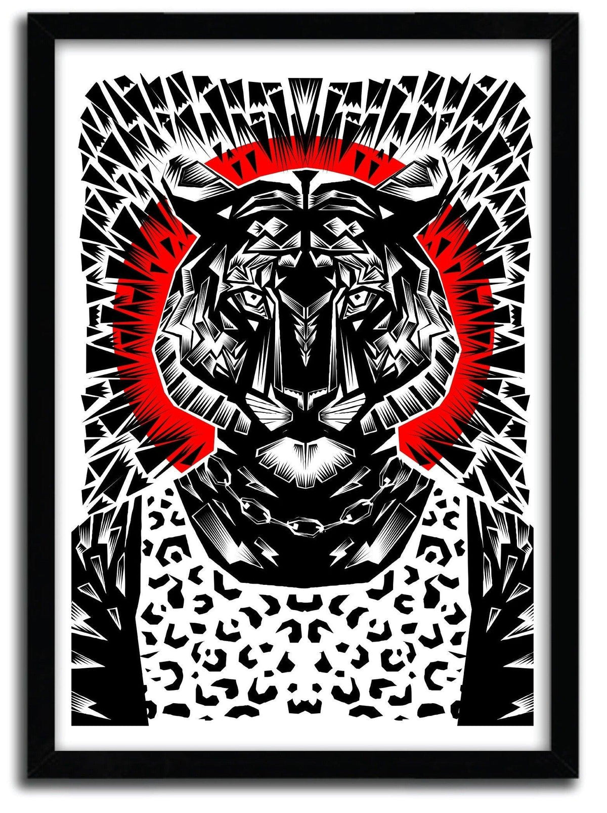 Affiche Tiger par Ali Gulec ArtAndToys
