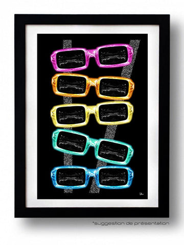 Affiche ULTRA VISION  par Rubiant ArtAndToys