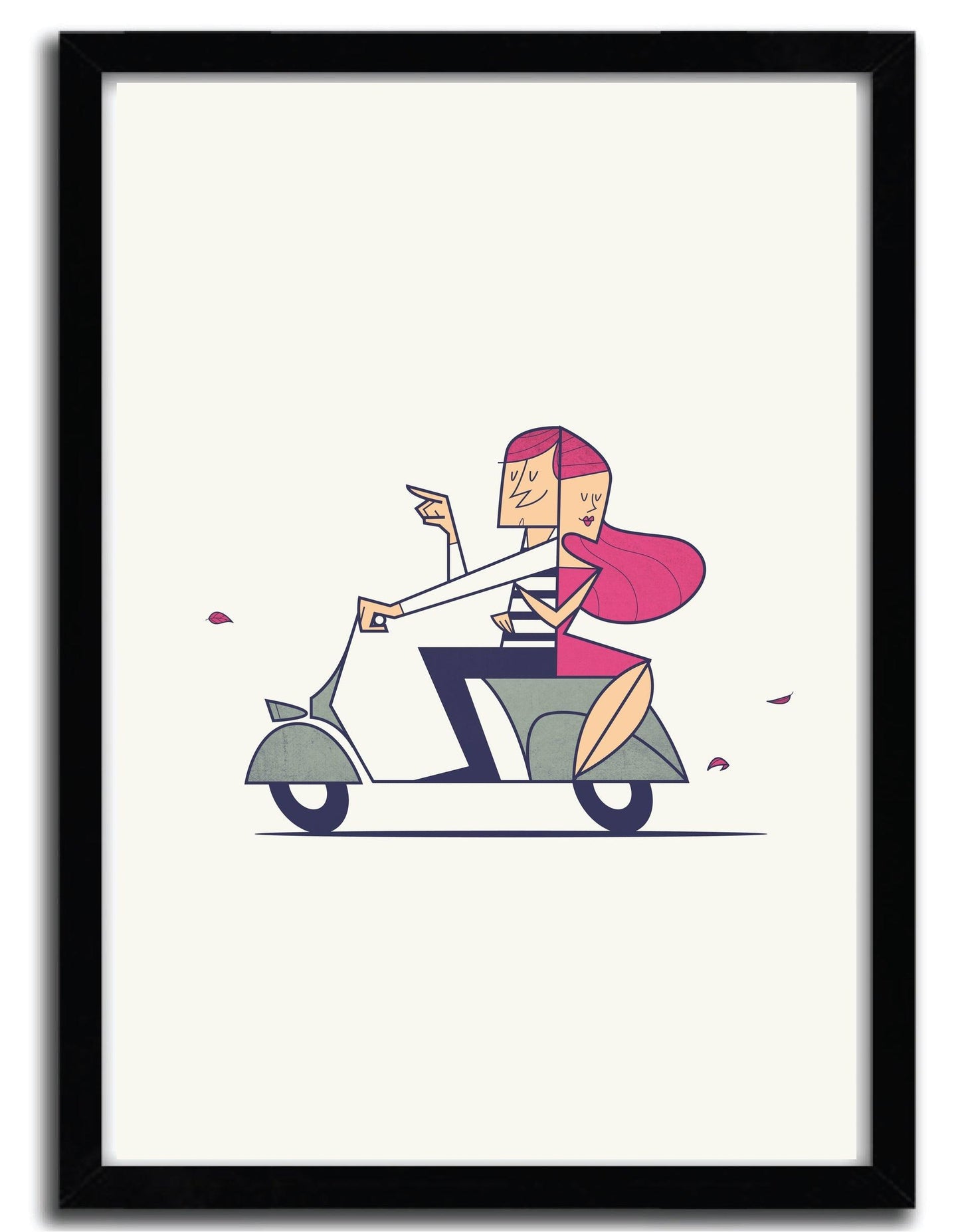 Affiche Vespa par Ale Giorgini ArtAndToys