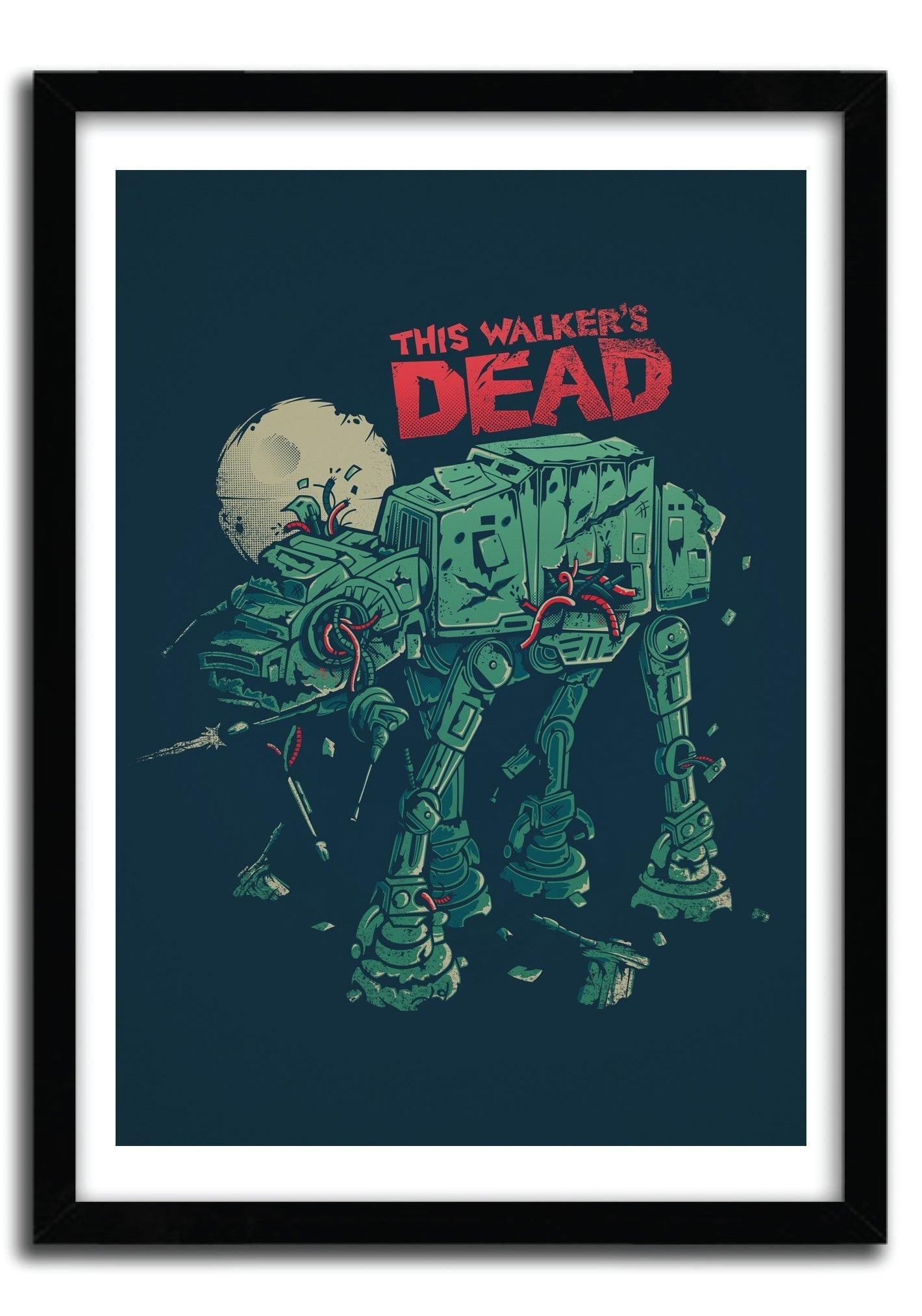 Affiche WALKER'S DEAD by VICTORSBEARD ArtAndToys