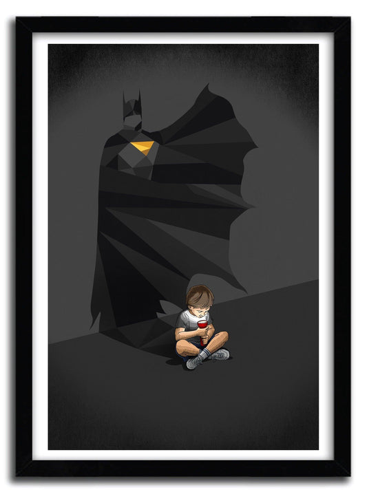 Affiche WALKING SHADOW - HERO 2  par JASON RATLIFF ArtAndToys