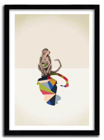 Affiche WALKING SHADOW, MONKEY par JASON RATLIFF ArtAndToys