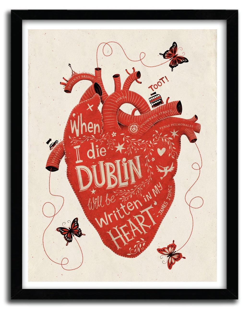 Affiche WHEN I DIE by STEVE SIMPSON ArtAndToys