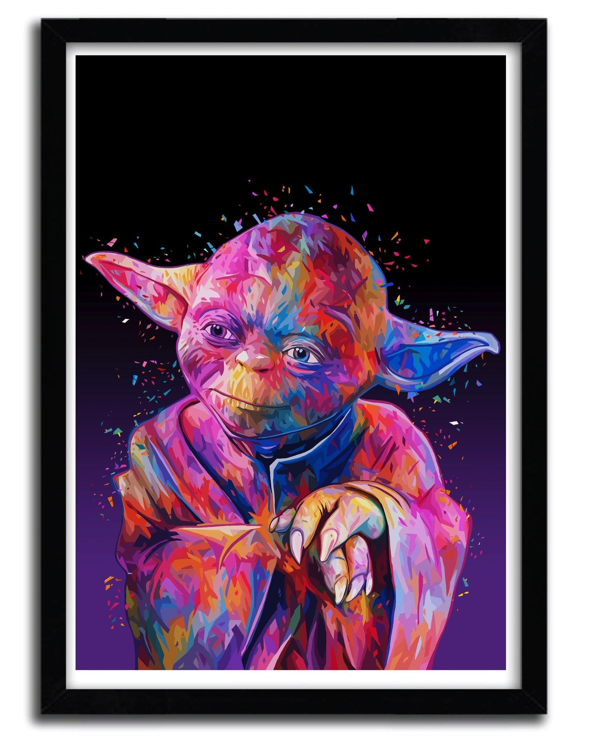 Affiche YODA par Alessandro Pautasso ArtAndToys