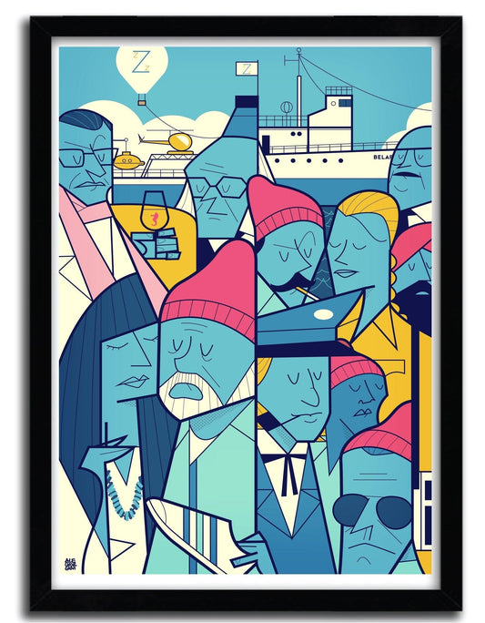 Affiche ZISSOU par Ale Giorgini ArtAndToys