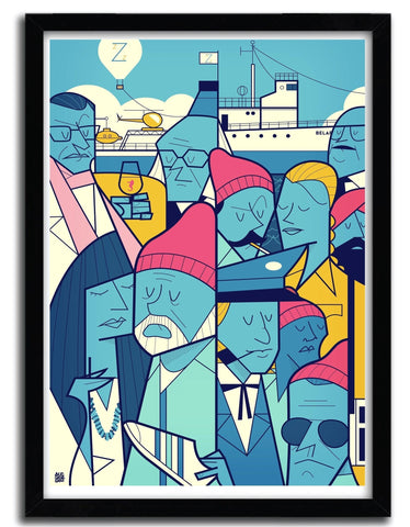 Affiche ZISSOU par Ale Giorgini ArtAndToys