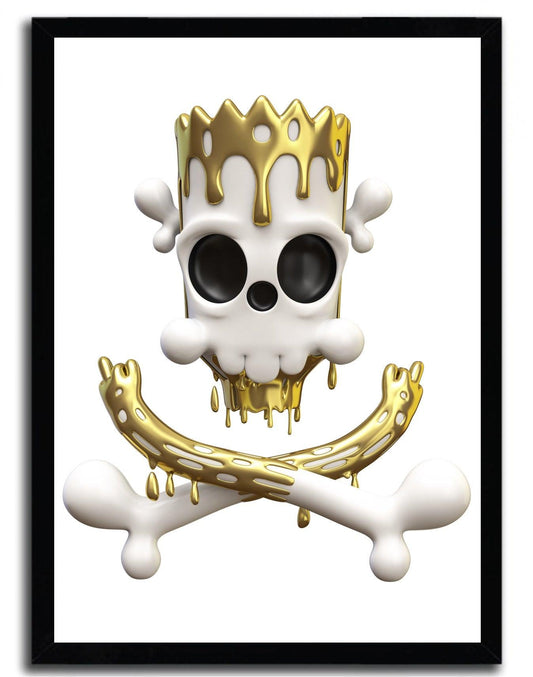 Affiche bart pimpskulltwo par Theodoru ArtAndToys