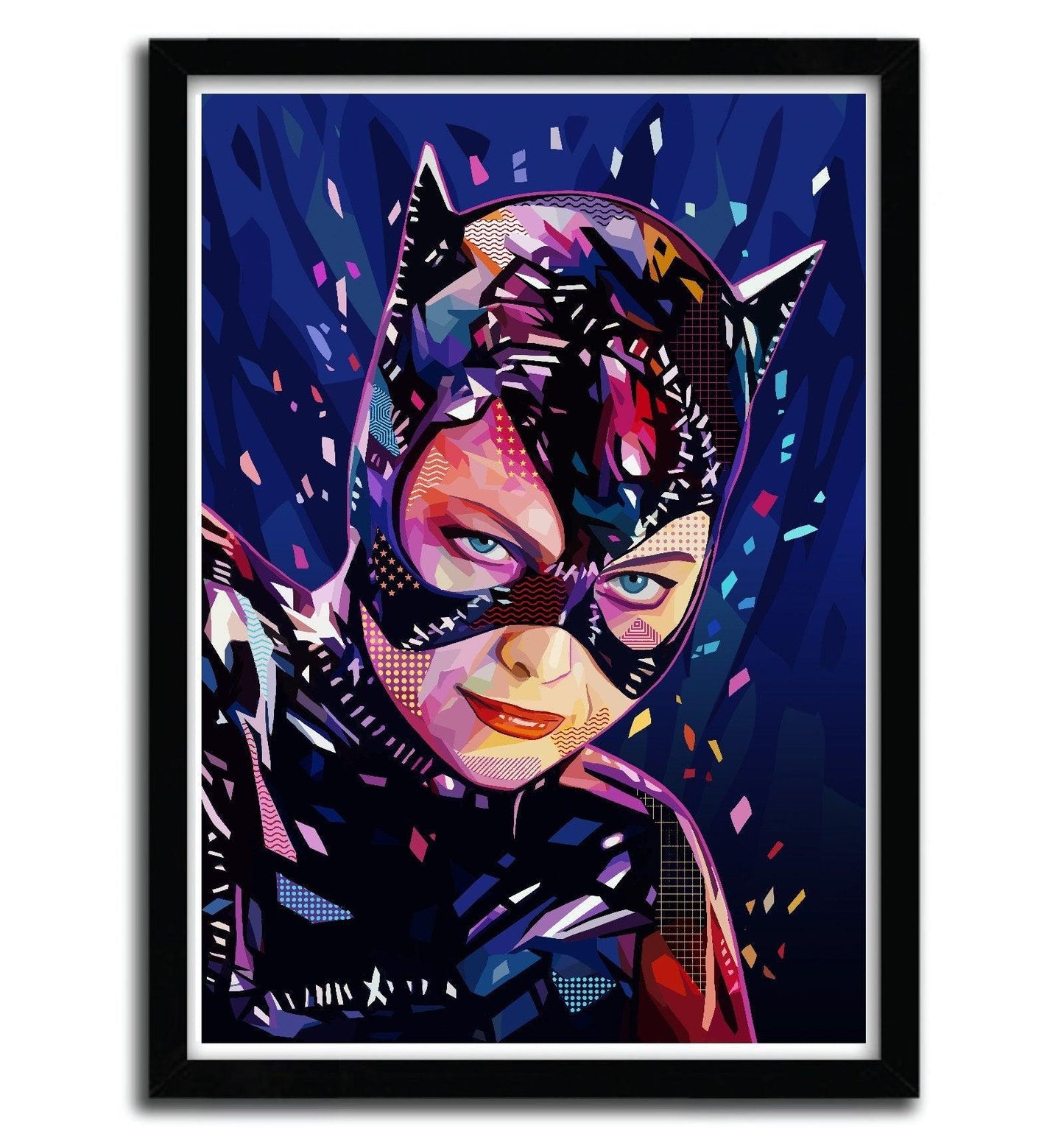 Affiche cat woman par Alessandro Pautasso ArtAndToys