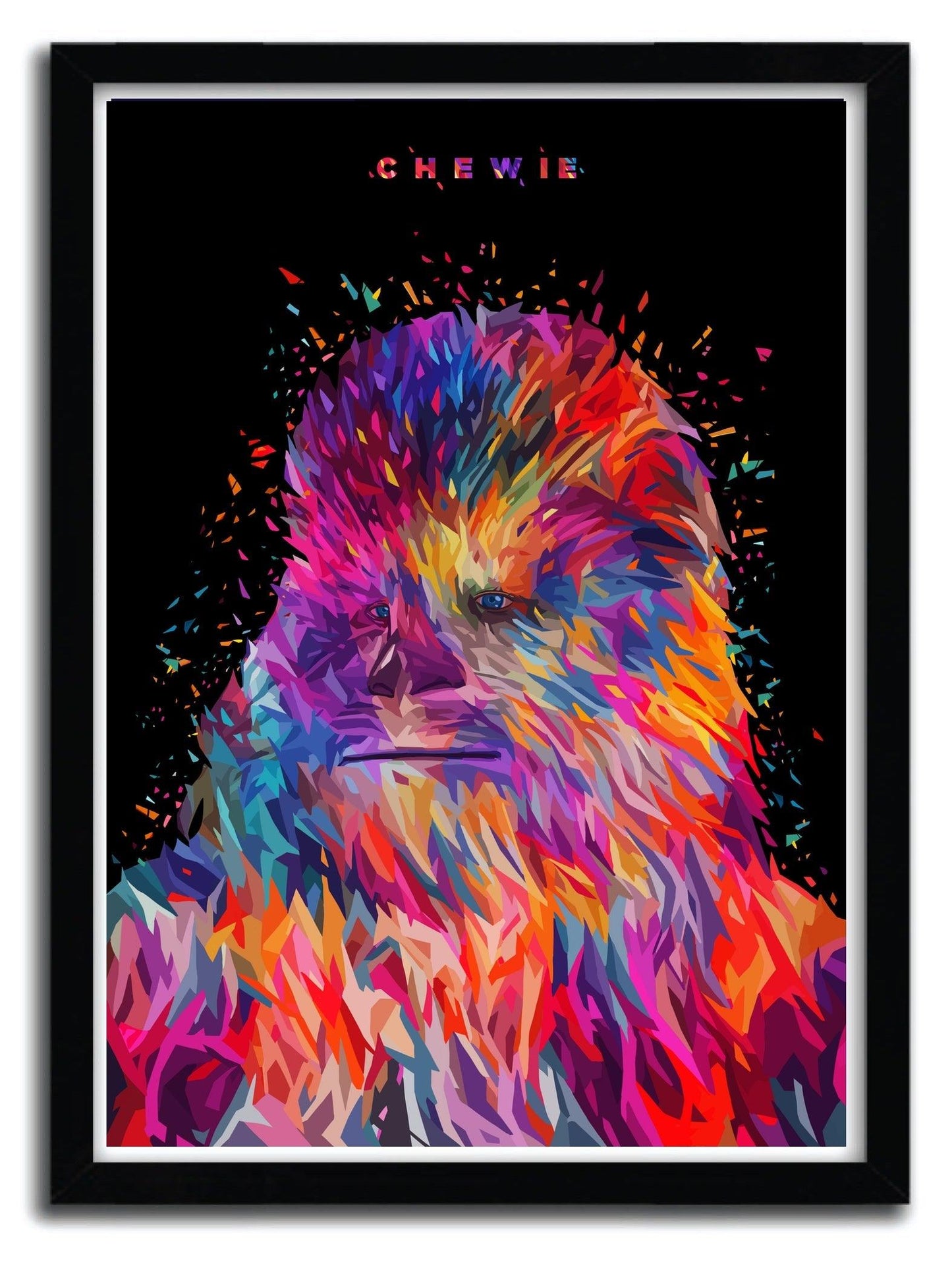 Affiche chewie par Alessandro Pautasso ArtAndToys