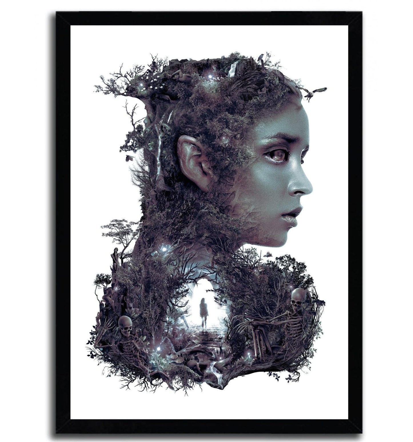 Affiche dark elf par Barrett Biggers ArtAndToys