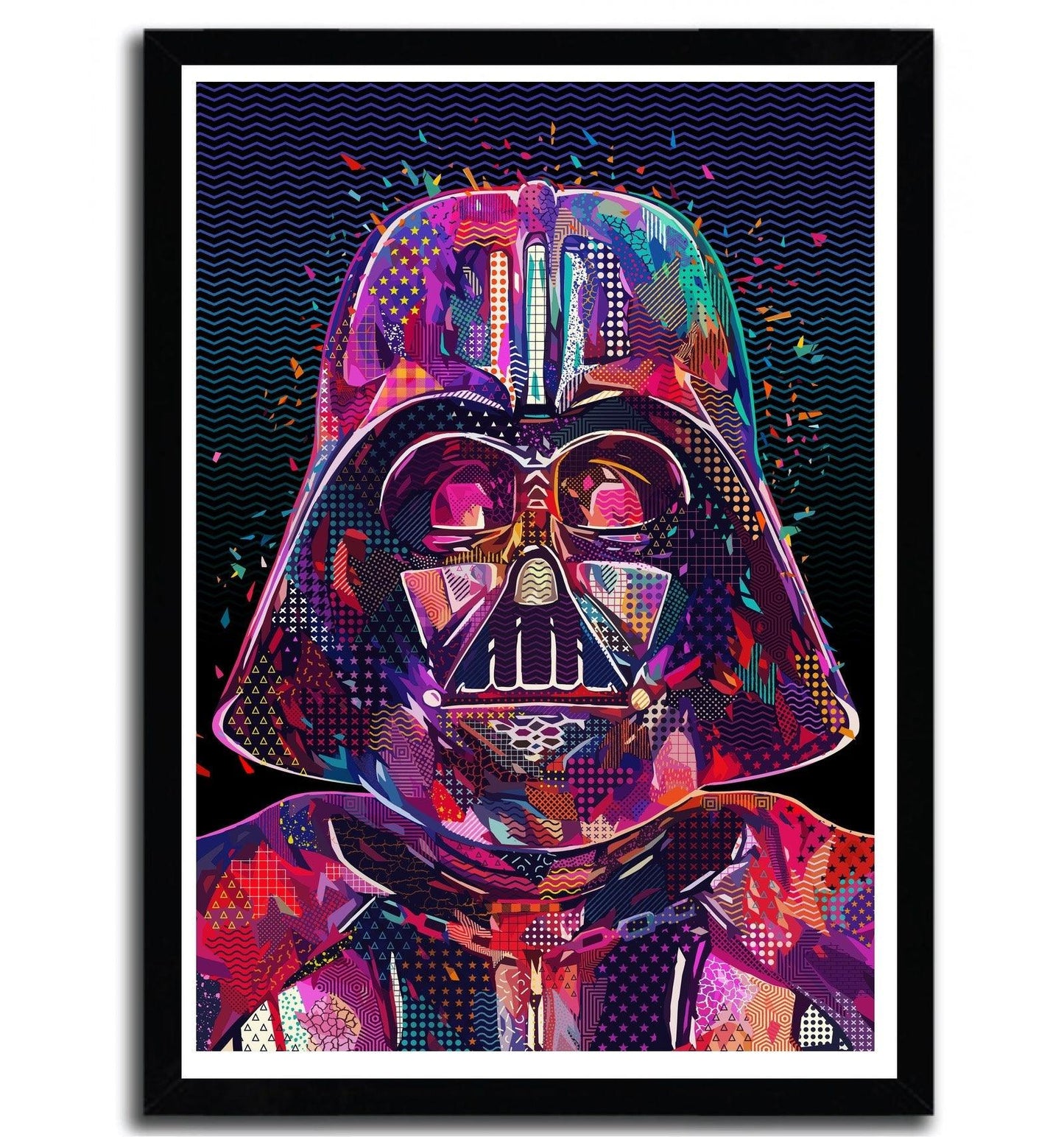 Affiche darth Pop2 par Alessandro Pautasso ArtAndToys