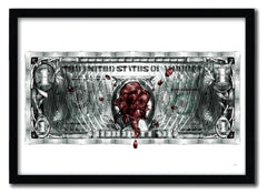 Affiche dollar akbar par Rubiant ArtAndToys
