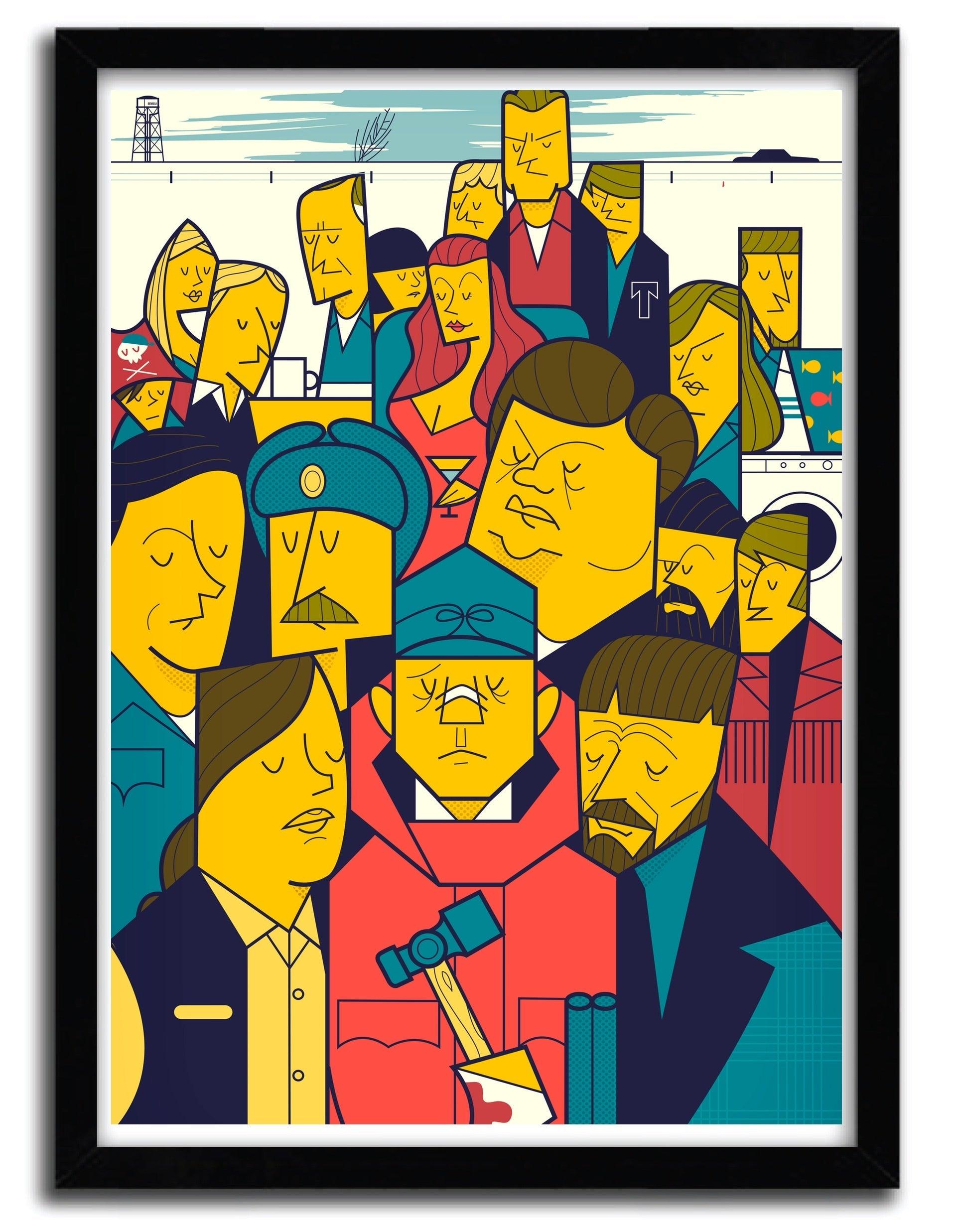 Affiche fargo par Ale Giorgini ArtAndToys