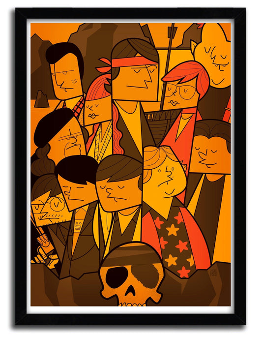 Affiche goonies  par Ale Giorgini ArtAndToys