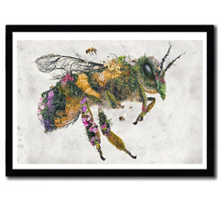 Affiche honey bee par Barrett Biggers ArtAndToys