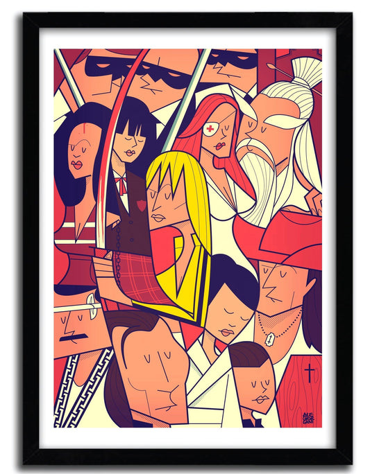 Affiche kill bill par Ale Giorgini ArtAndToys