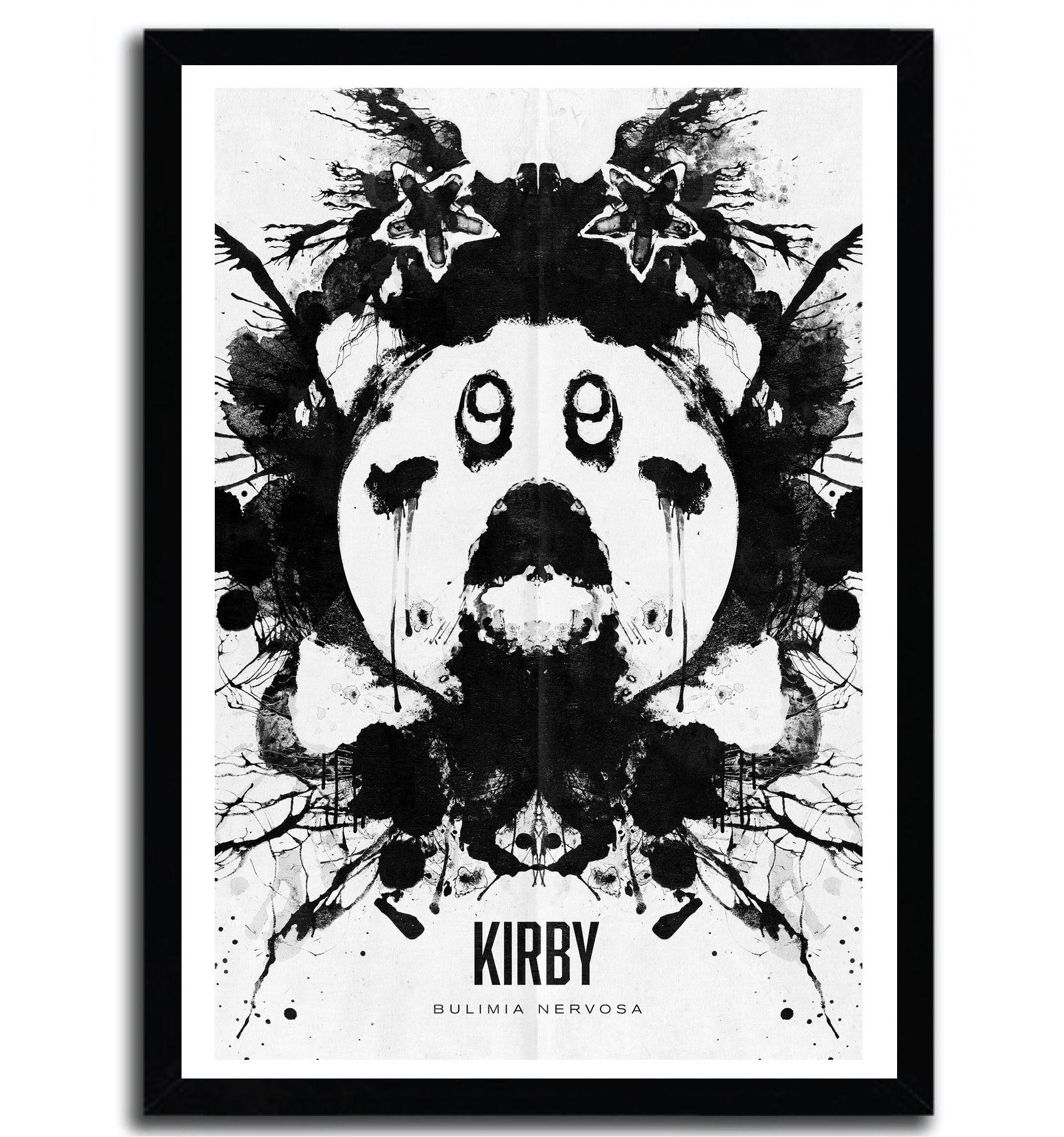 Affiche kirby blot par Barrett Biggers ArtAndToys