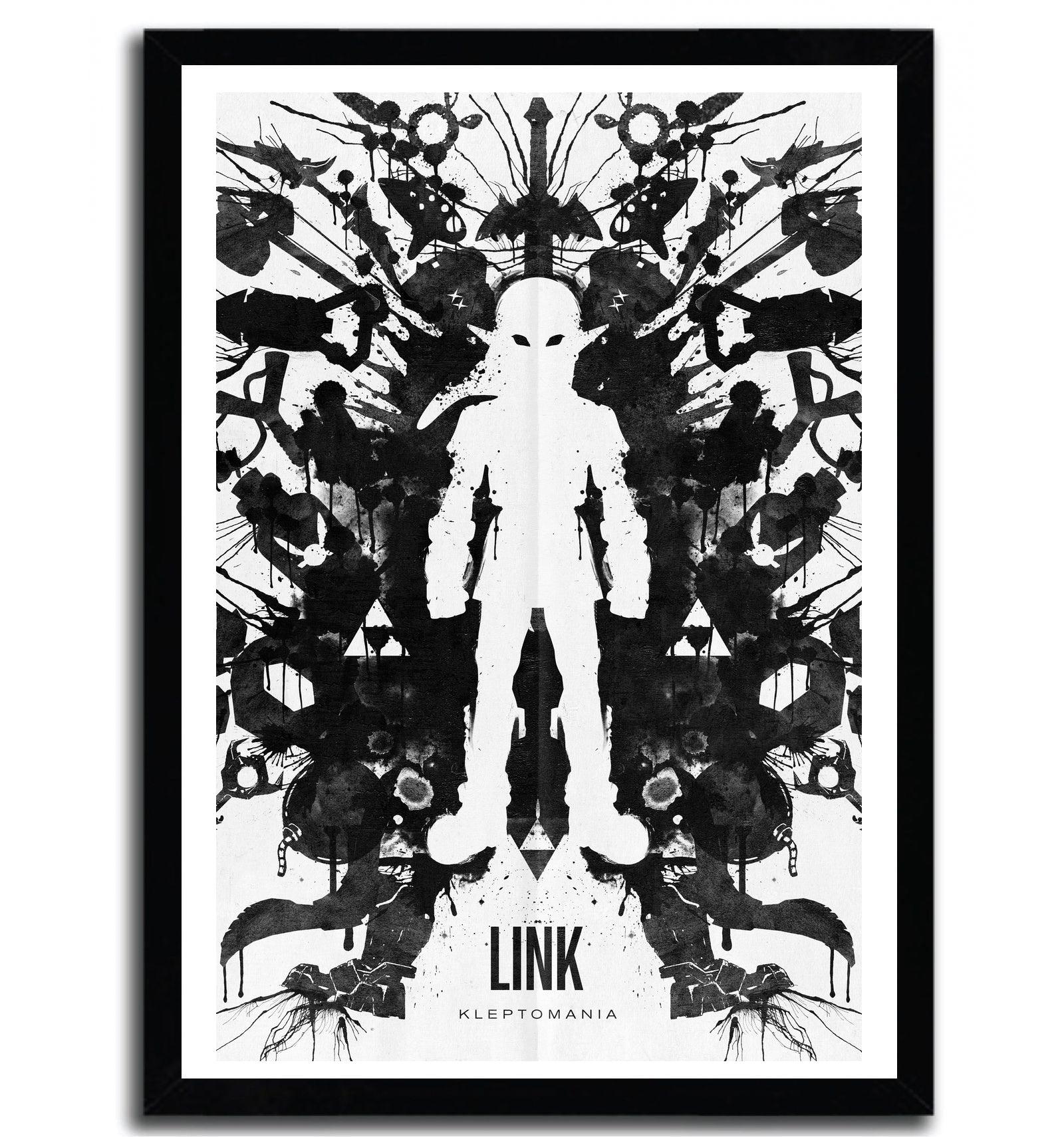 Affiche link blot par Barrett Biggers ArtAndToys