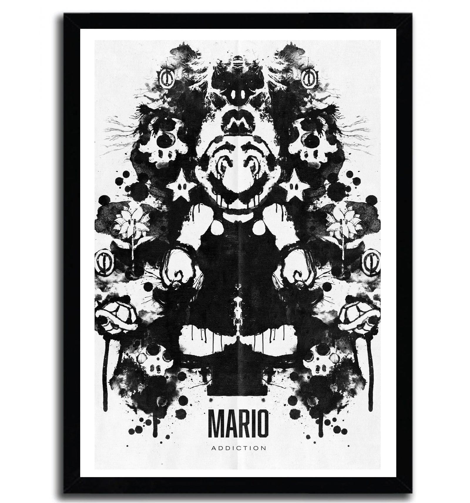 Affiche mario blot par Barrett Biggers ArtAndToys