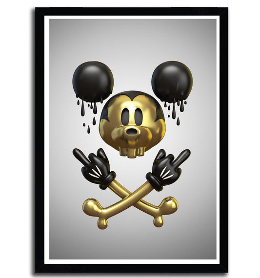 Affiche mickey par Theodoru ArtAndToys