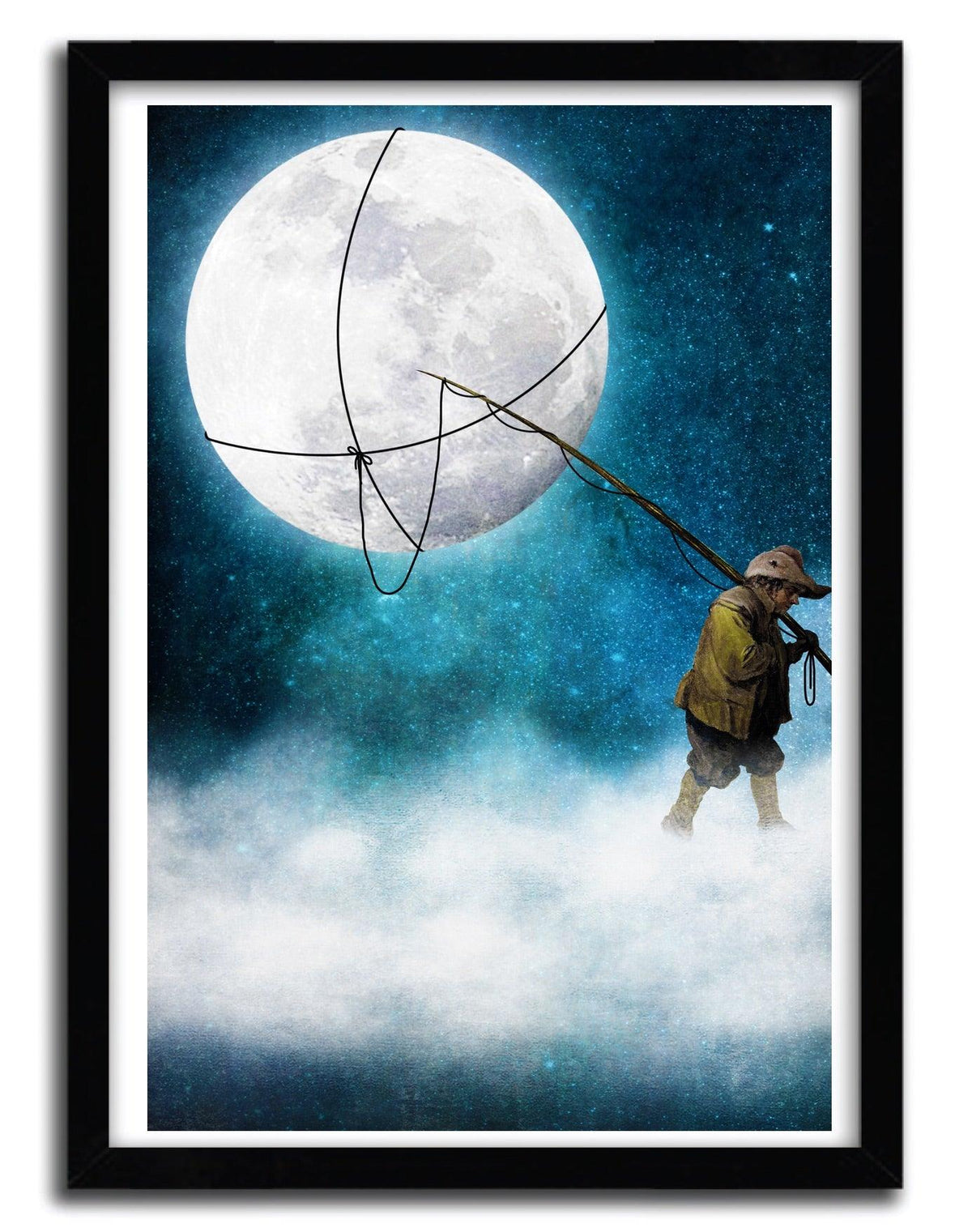 Affiche moonwalk by DIOGO VERISSIMO ArtAndToys