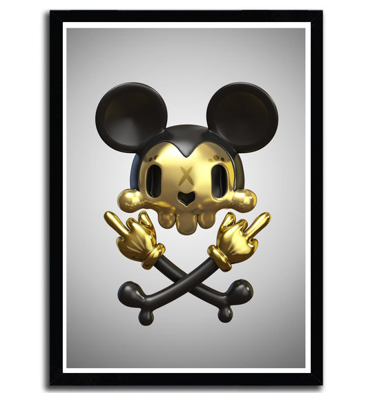 Affiche mouse par Theodoru ArtAndToys