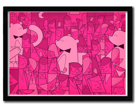 Affiche pajama par Ale Giorgini ArtAndToys