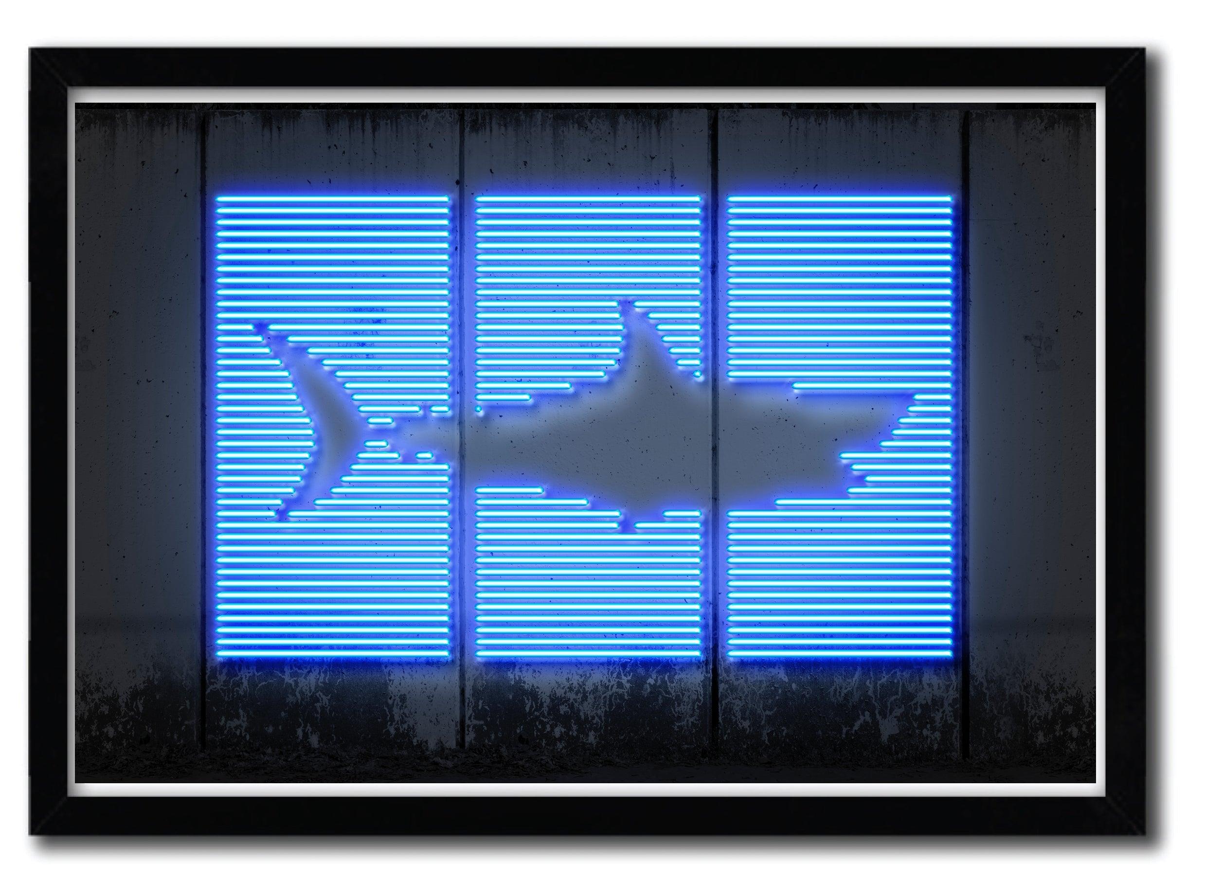 Affiche shark par OCTAVIAN MIELU ArtAndToys