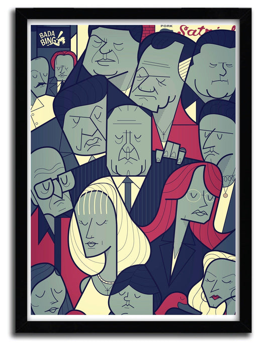 Affiche soprano par Ale Giorgini ArtAndToys