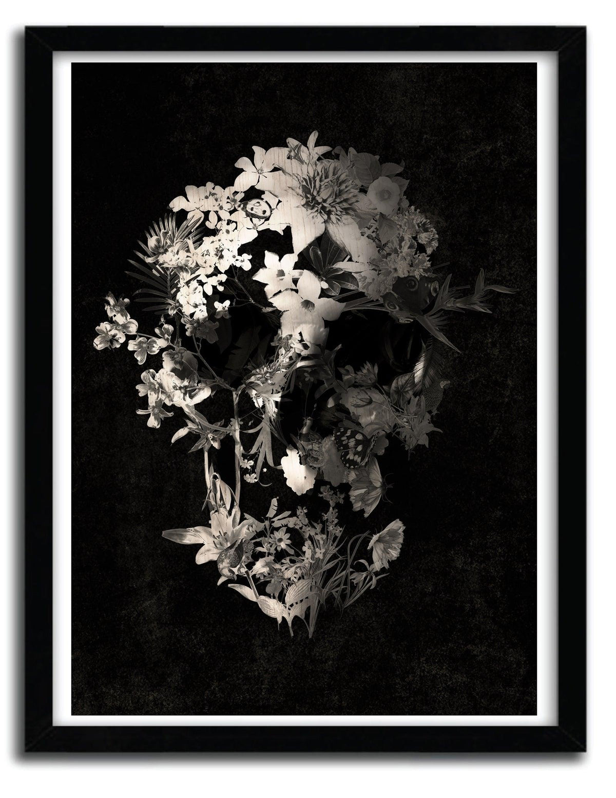 Affiche spring skull mono par ALI GULEC ArtAndToys