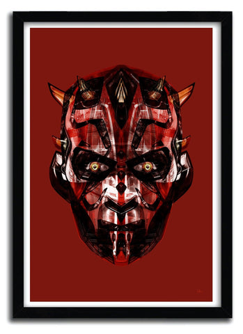 Affiche star red par Rubiant ArtAndToys