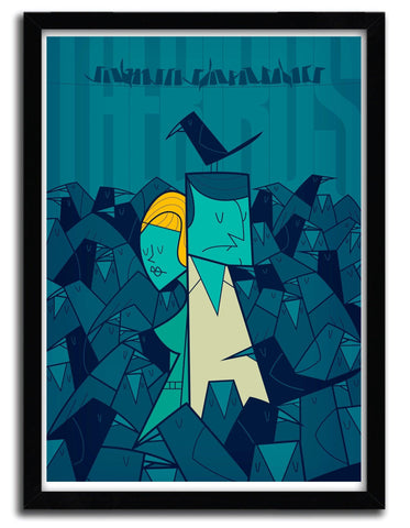 Affiche the birds par Ale Giorgini ArtAndToys