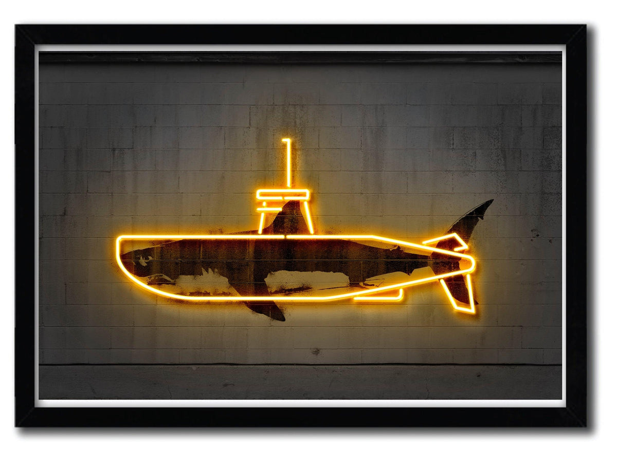 Affiche yellow submarine par OCTAVIAN MIELU ArtAndToys