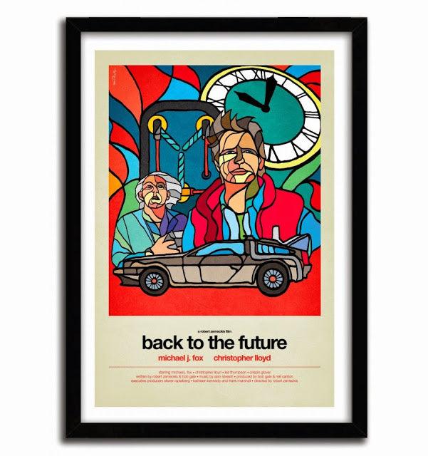 BACK TO THE FUTURE  by VAN ORTON ArtAndToys
