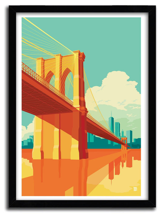 Brooklyn bridge York by Remko Heemskerk ArtAndToys