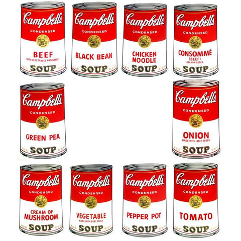 Campbell's Soup Can Portfolio Print by Andy Warhol ArtAndToys