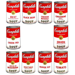 Campbell's Soup Can Portfolio Print by Andy Warhol ArtAndToys