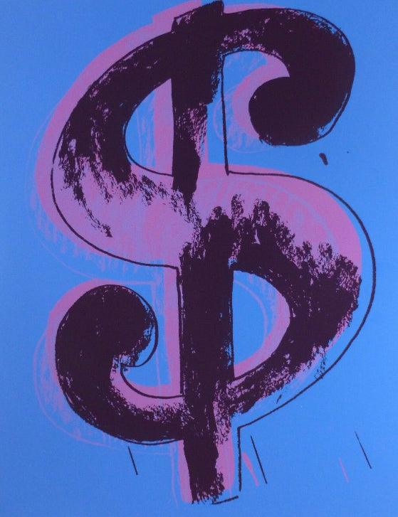 Dollars Signs Portfolio Print by Andy Warhol ArtAndToys