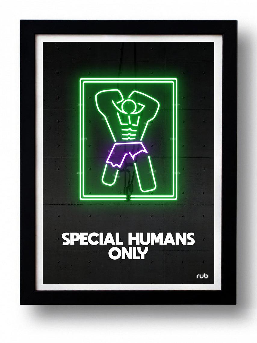 ECIAL HUMANS ONLY III  by RUB ArtAndToys