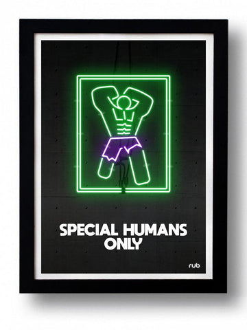 ECIAL HUMANS ONLY III  by RUB ArtAndToys