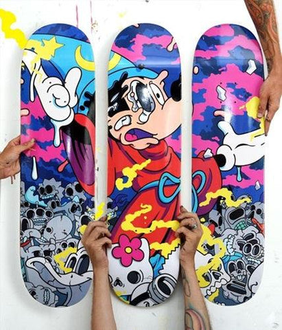 Growing Pains 3 Skateboard Deck by GONDEK ArtAndToys