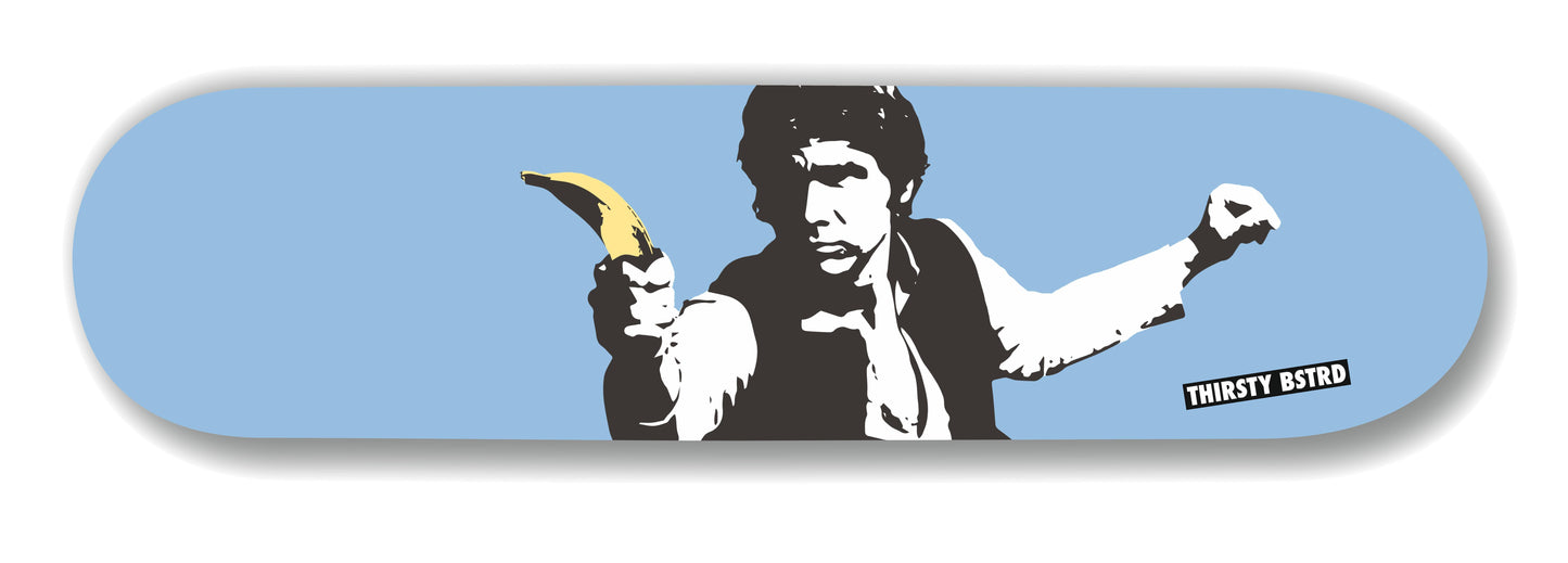 Han Solo Banana Gun SK8 by BSTRD ArtAndToys